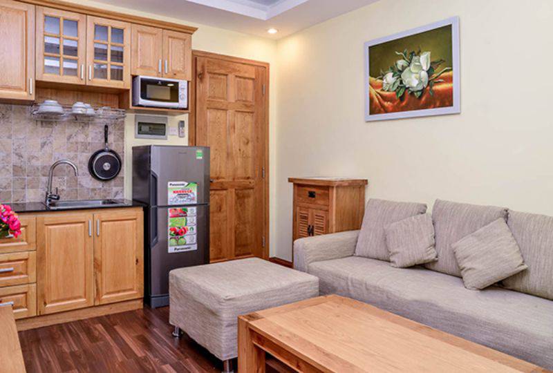Serviced apartment for rent in Saigon Tran Hung Dao street district 1