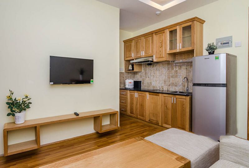 Serviced apartment for rent in Saigon Tran Hung Dao street district 1