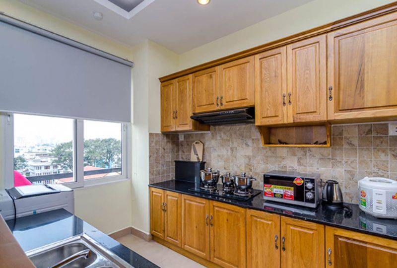 Serviced apartment for rent in Tran Hung Dao street - District 1 HCMC