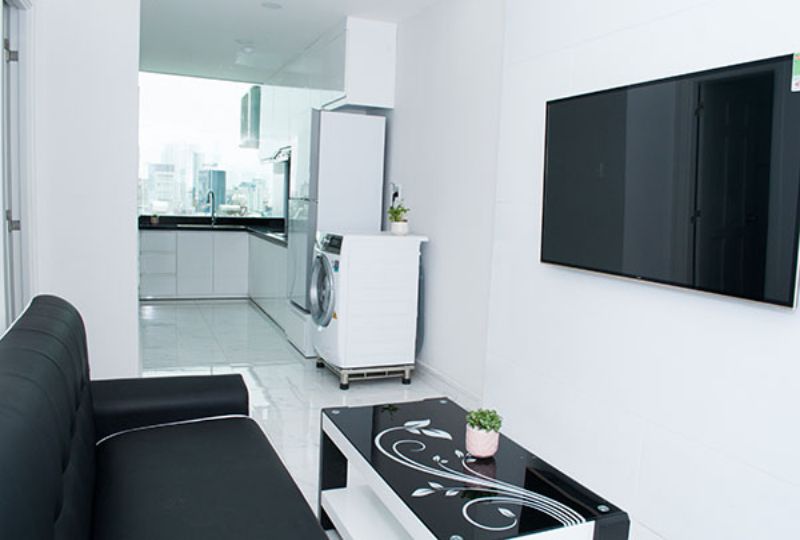 Serviced apartment for rent in Saigon Nguyen Van Troi street, district 3