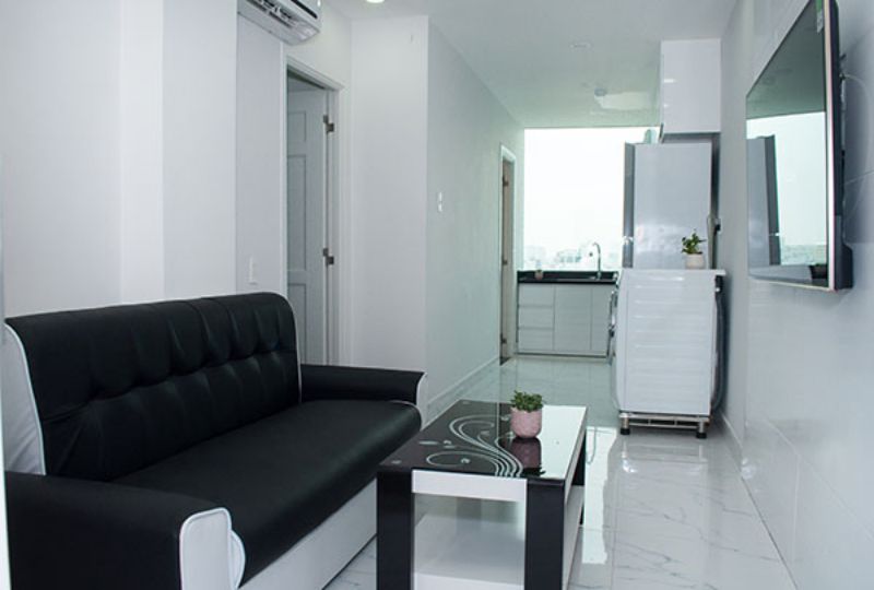 Serviced apartment for rent in Saigon Nguyen Van Troi street, district 3