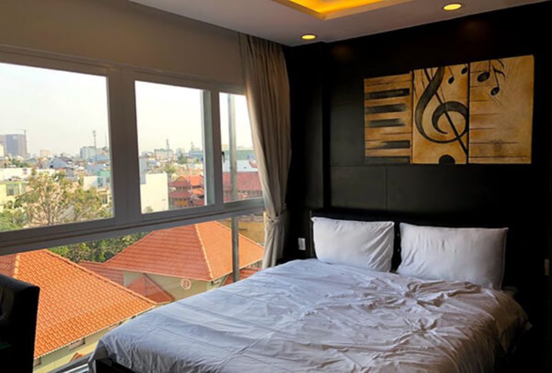 Serviced apartment for rent in Saigon on Nguyen Van Troi street district 3