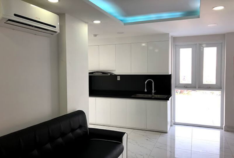 Serviced apartment for rent in Nguyen Van Troi street district 3