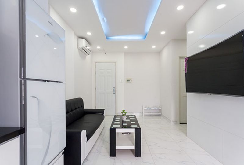 2 bedroom serviced apartment for rent on Nguyen Van Troi street, district 3
