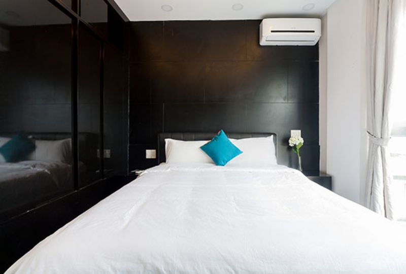 2 bedroom serviced apartment for rent on Nguyen Van Troi street, district 3