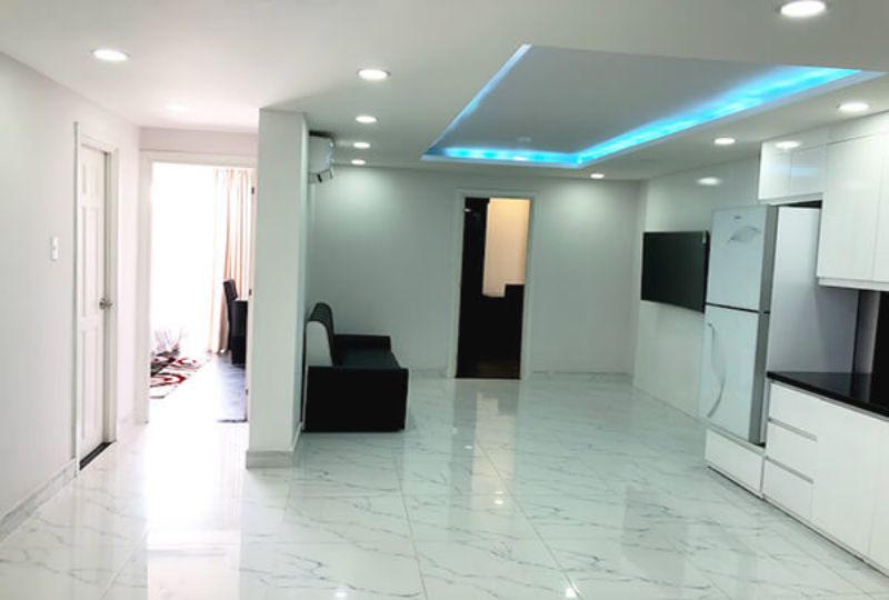 Penthouse serviced apartment for rent on Nguyen Van Troi street district 3