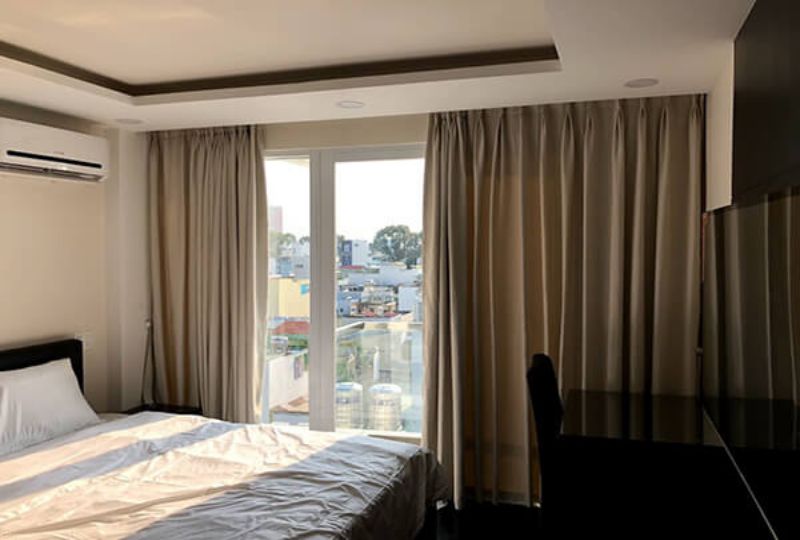 Penthouse serviced apartment for rent on Nguyen Van Troi street district 3