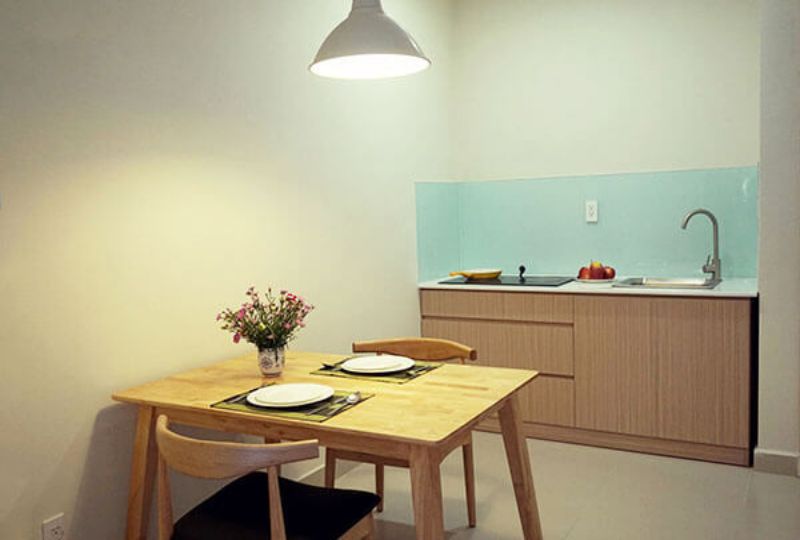 Serviced apartment for rent in Saigon Nguyen Trai street district 1