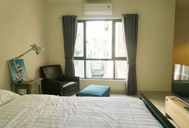 Serviced apartment for rent in Saigon Nguyen Trai street district 1
