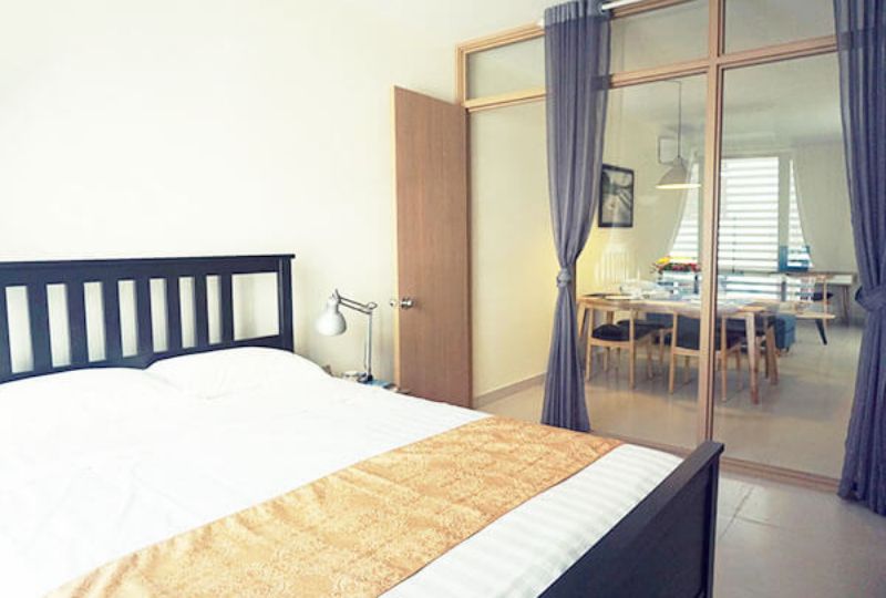 Nice serviced apartment for rent on Nguyen Trai street district 1 HCMC