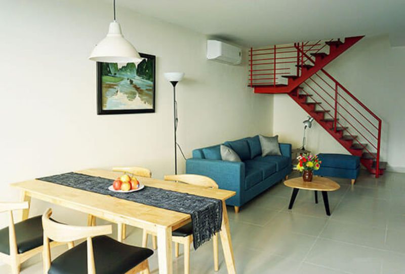 Luxury serviced apartment for rent in Saigon Nguyen Trai street district 1