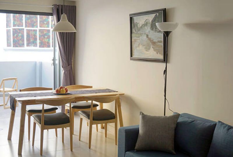 Luxury serviced apartment for rent in Saigon Nguyen Trai street district 1