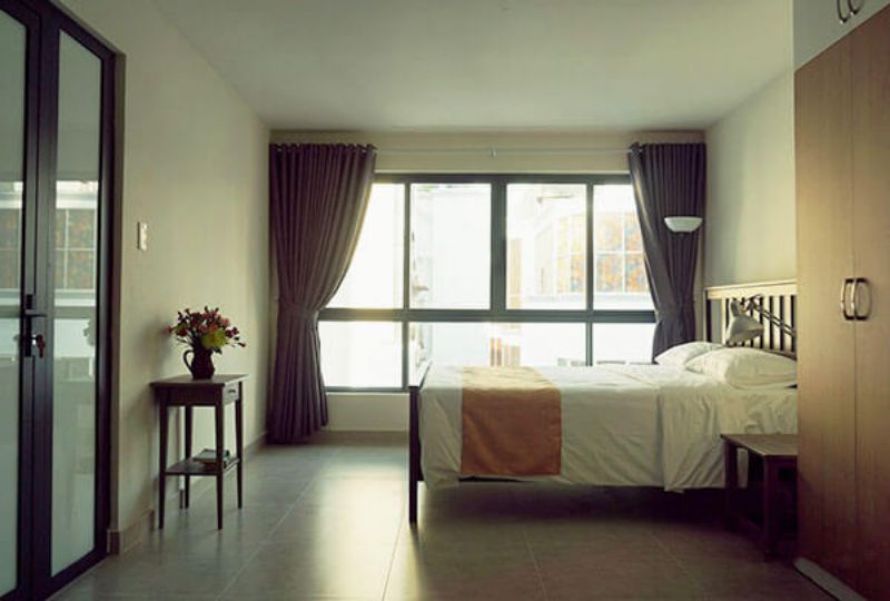 Luxury serviced apartment for rent in Saigon Nguyen Trai street district 1
