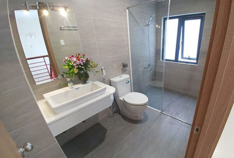 Duplex serviced apartment for rent on Nguyen Trai street - Ho Chi Minh city