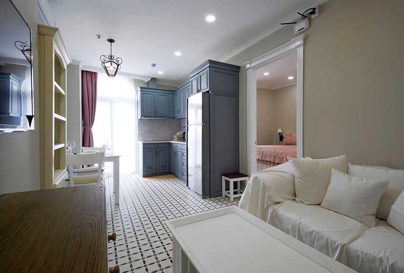 Single bedroom serviced apartment for rent in Thao Dien District 2