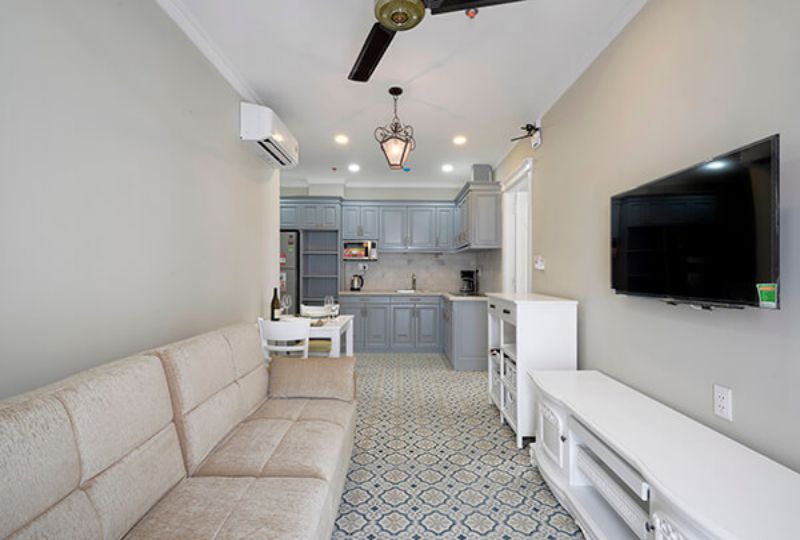Single bedroom serviced apartment for rent in Thao Dien District 2