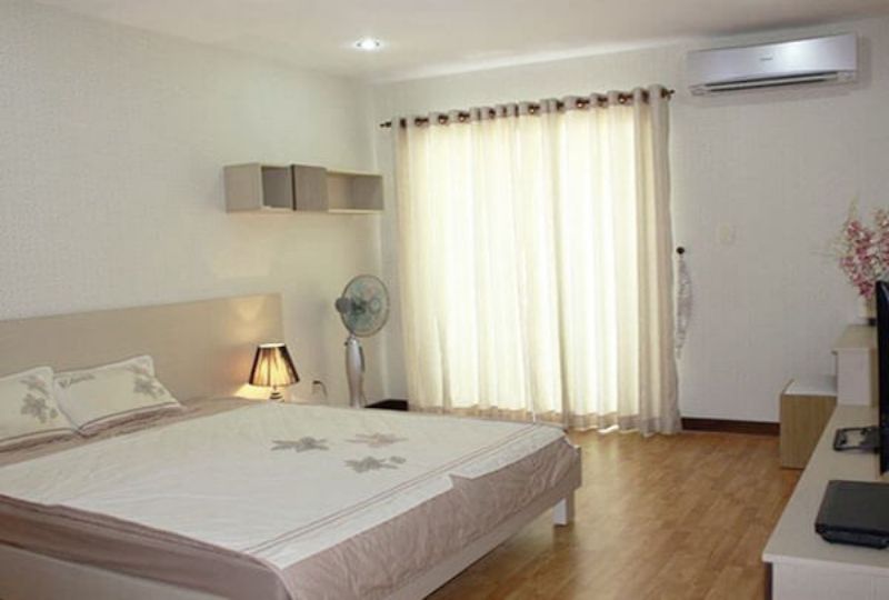 Nice apartment for rent in district 7 Quoc Cuong flat Tran Xuan Soan street