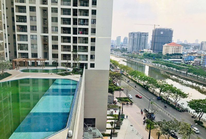 Luxury apartment for rent on The Gold View apartment district 4 - Saigon
