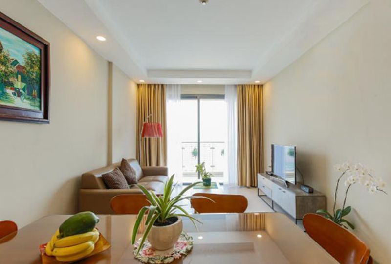 Luxury apartment for rent on The Gold View apartment district 4 - Saigon