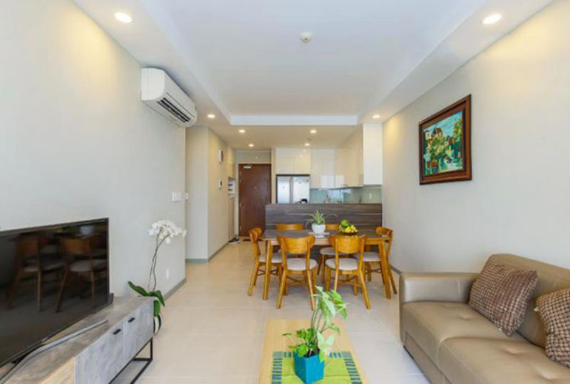 Luxury apartment for rent on The Gold View apartment district 4 - Saigon