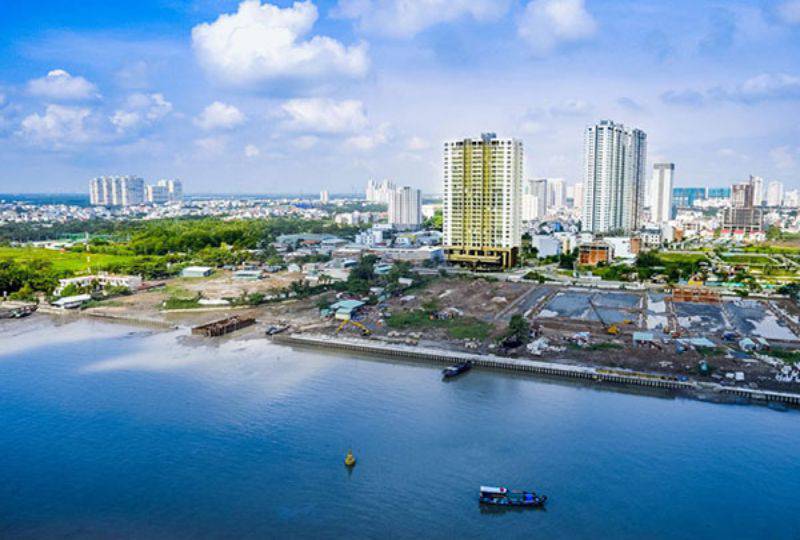Nice apartment for rent in An Gia Riverside on Hoang Quoc Viet street - District 7