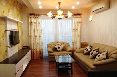 For lease an apartment  in Song Da building  Ky Dong street District 3 .