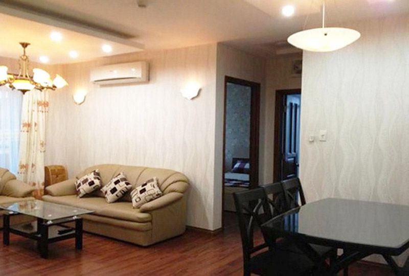 For lease an apartment  in Song Da building  Ky Dong street District 3 .