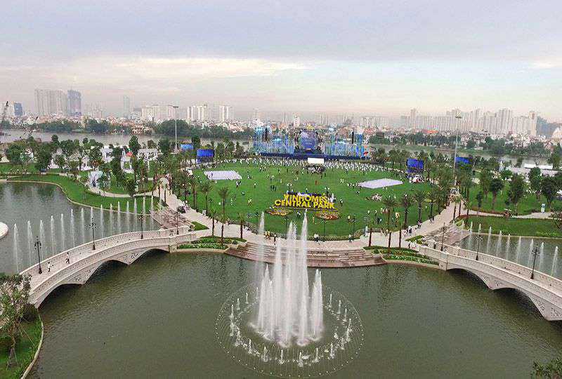 Nice apartment for rent on Vinhomes Central Park 7 Binh Thanh district