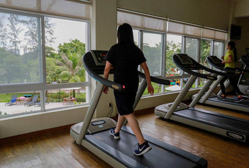 Leasing apartment in Riverside Residence Nguyen Luong Bang street  District 7.