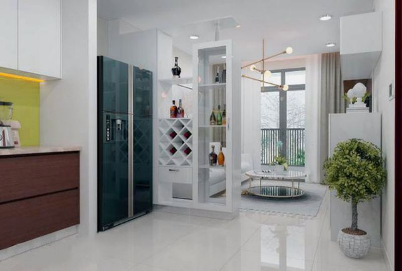 Luxury apartment for rent in district 4 Tresor flat Ben Van Don street HCMC