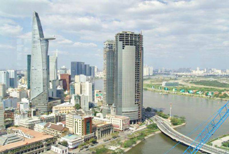 Luxury apartment for rent in district 4 Tresor flat Ben Van Don street HCMC