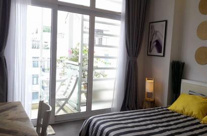 Single bedroom serviced apartment for rent on Tran Quy Khoach street District 1